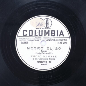 Negro el veinte