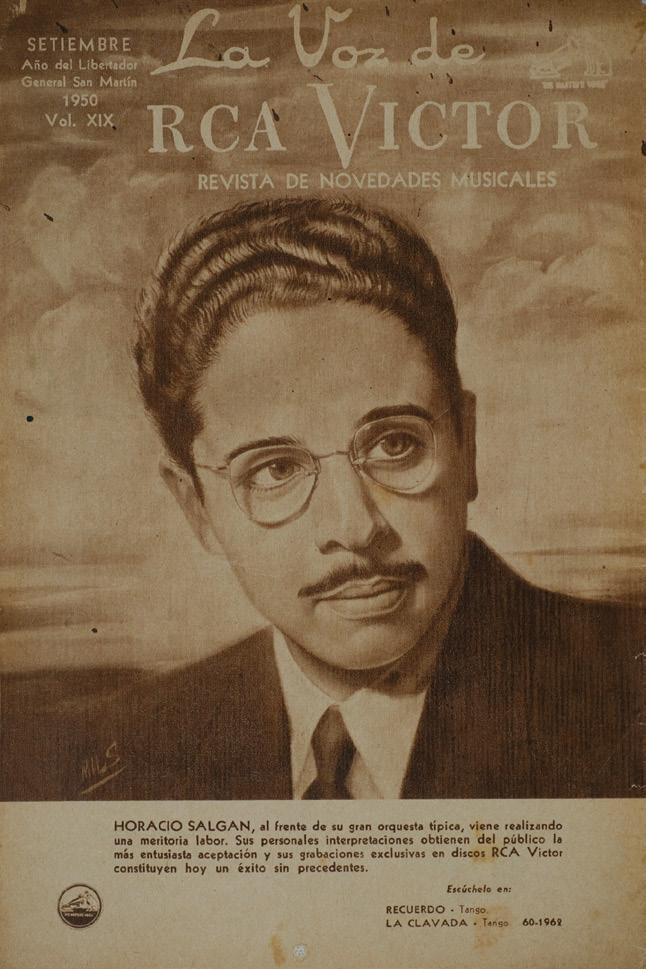 Horacio Salgán. La Voz de RCA Victor, September 1950.